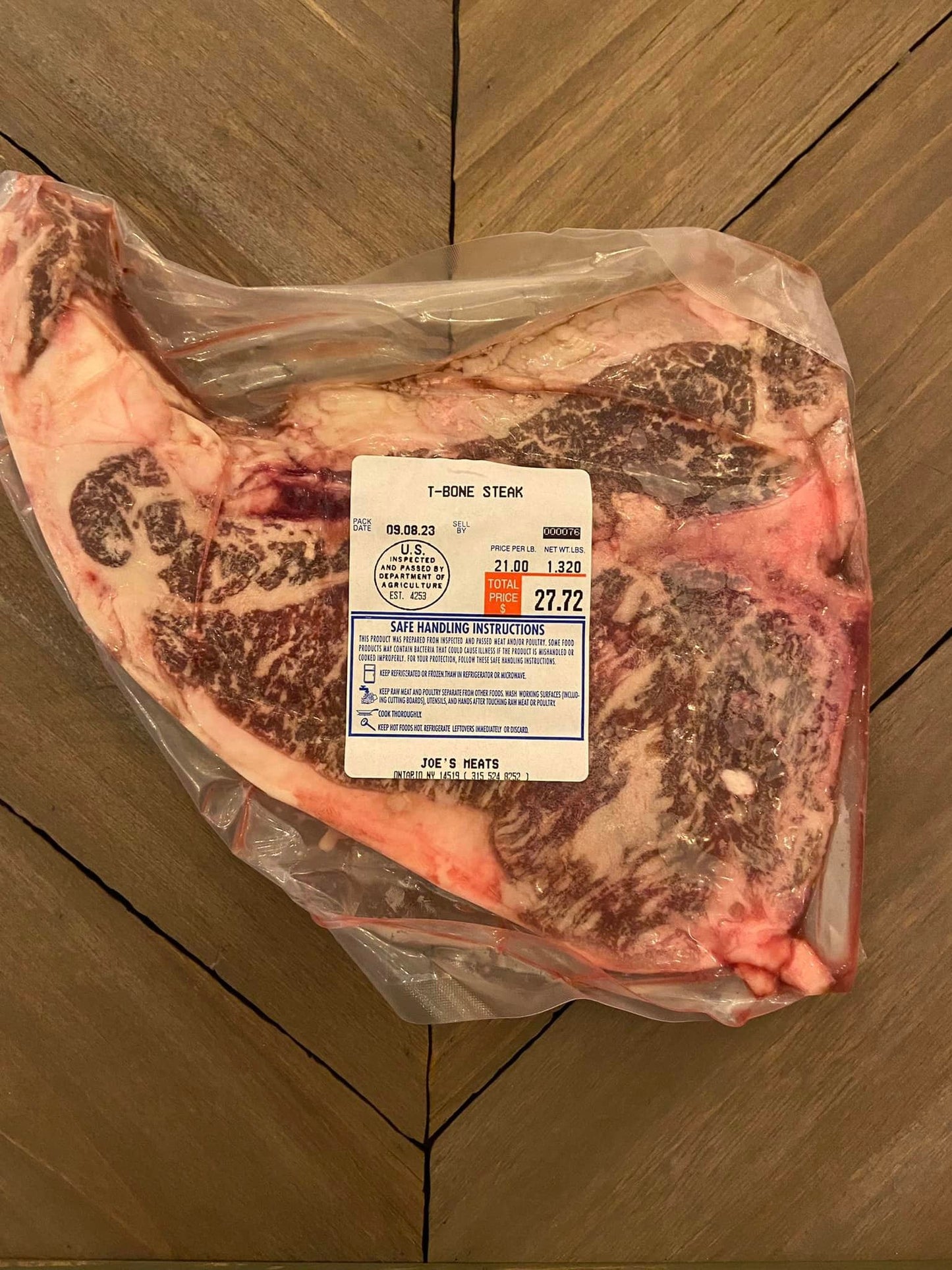 Angus T-Bone Steak
